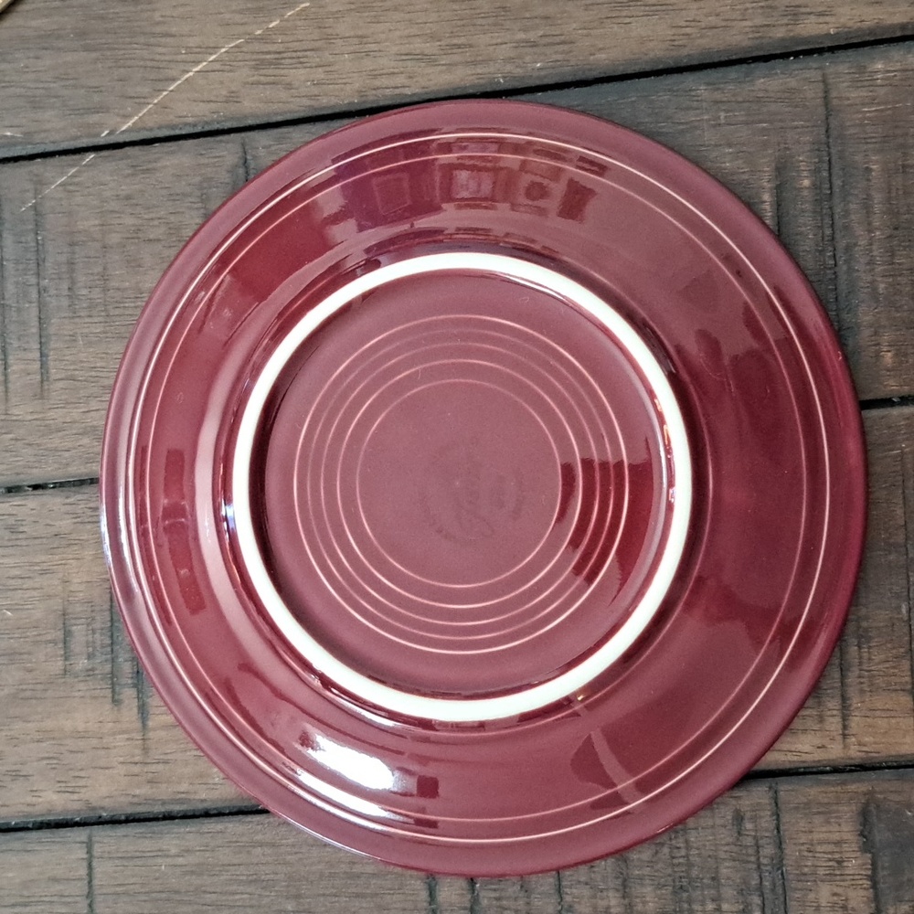 Set Of 4 Cinabar Fiestaware Dishes - Picture 7 of 10